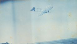 Orville Wright glider flights - Cyanotype #13